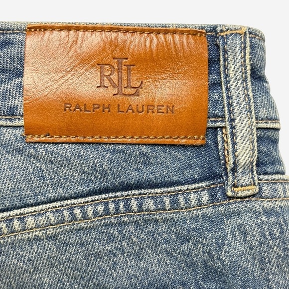Lauren Ralph Lauren Black Label Mid Rise Straight Leg Jeans Size 4 (4x32) NWOT - Picture 5 of 14